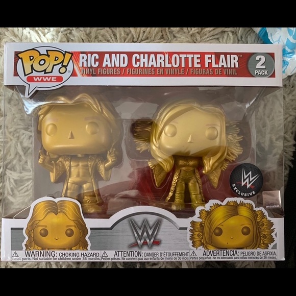ric and charlotte flair funko pop